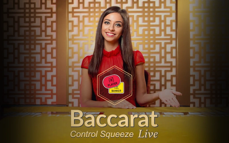Take control of the game and squeeze the cards at your own pace in Baccarat Control Squeeze at Melbet.