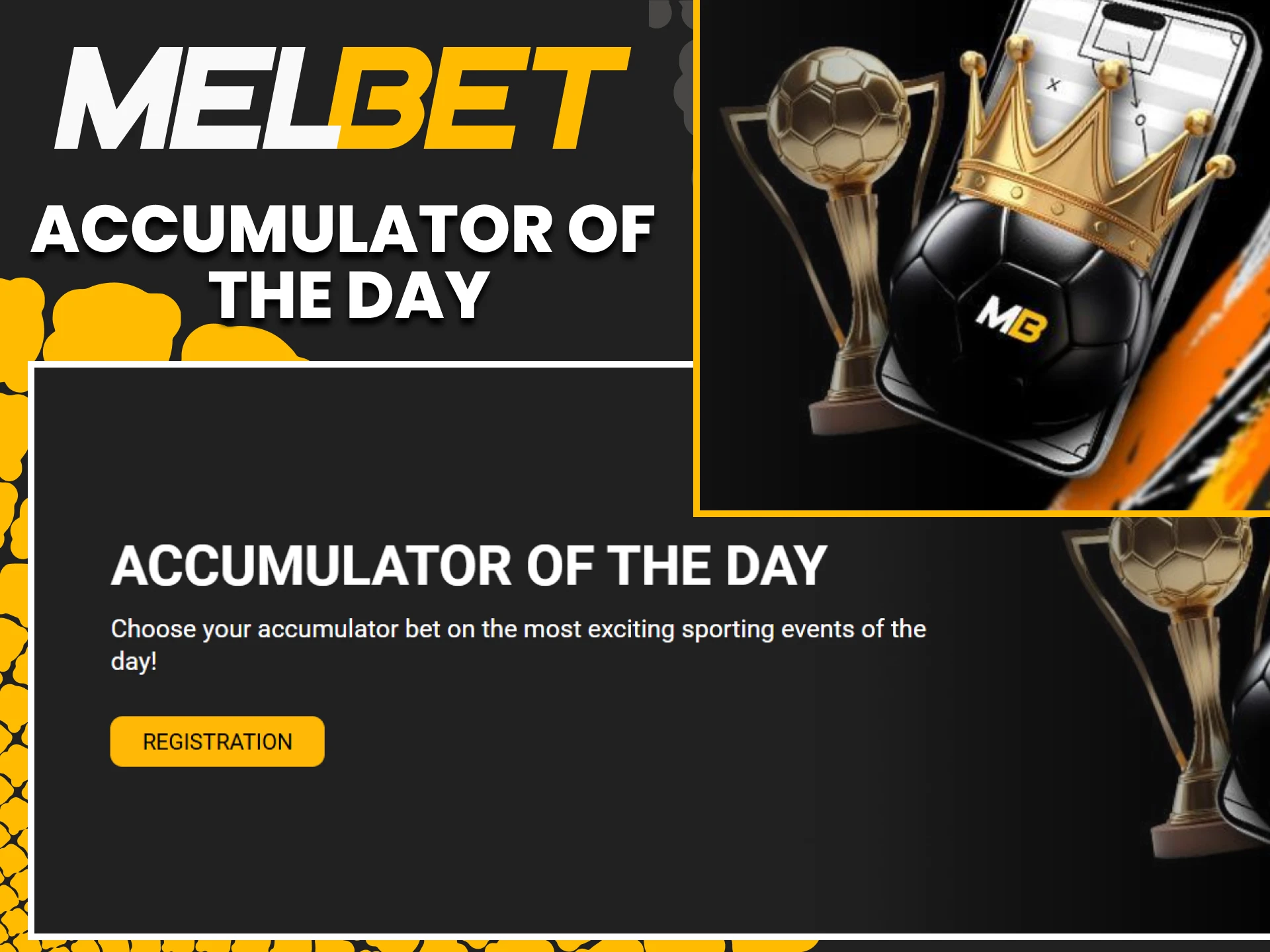 Get a bonus for sports betting from Melbet.