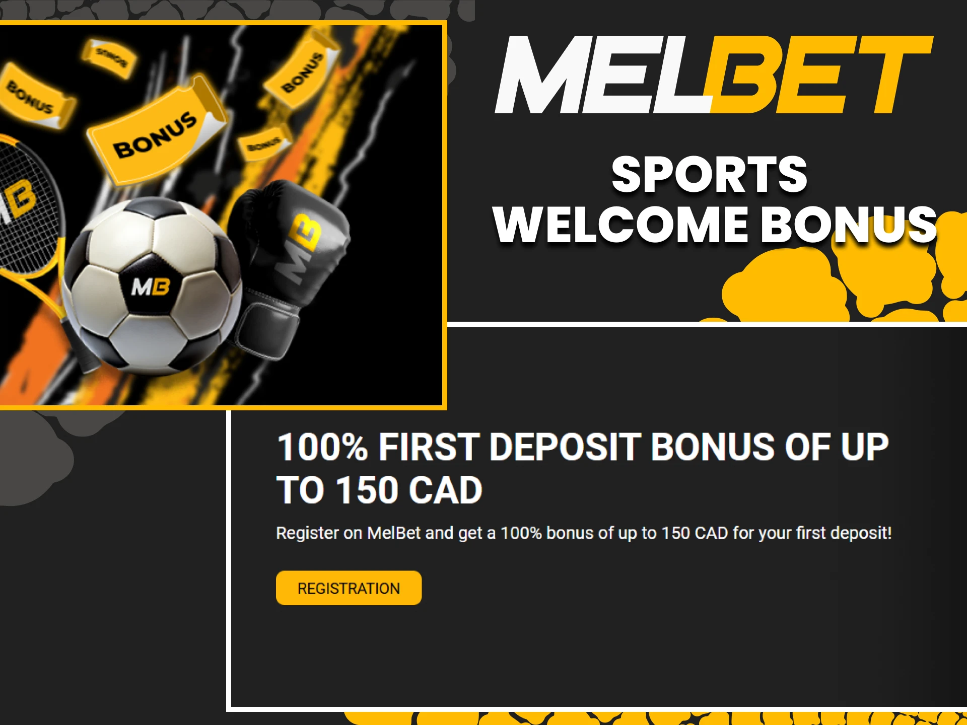 Get your welcome bonus for sports from Melbet.