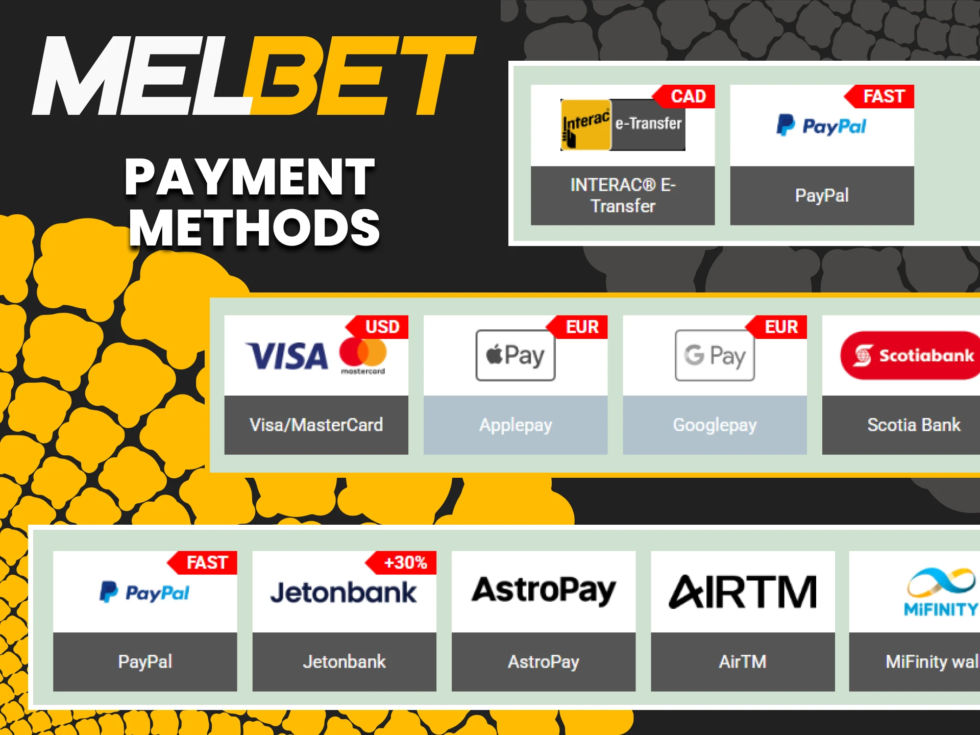 There are many ways to play casino games on Melbet.