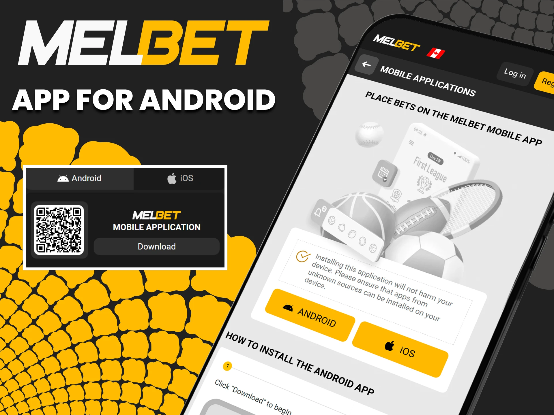 Download the Melbet app for Android.