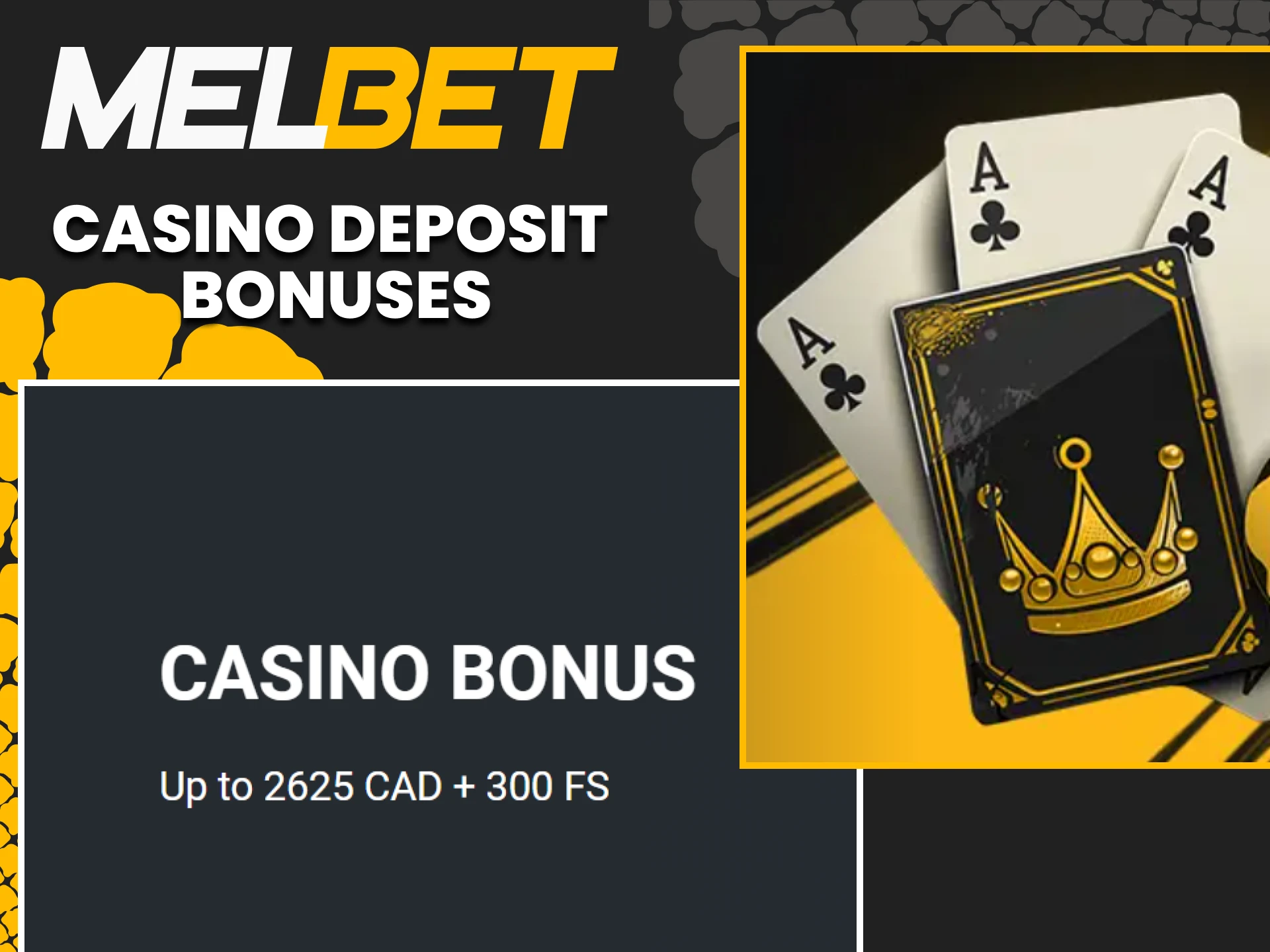 By replenishing your deposit you will receive bonuses from Melbet.