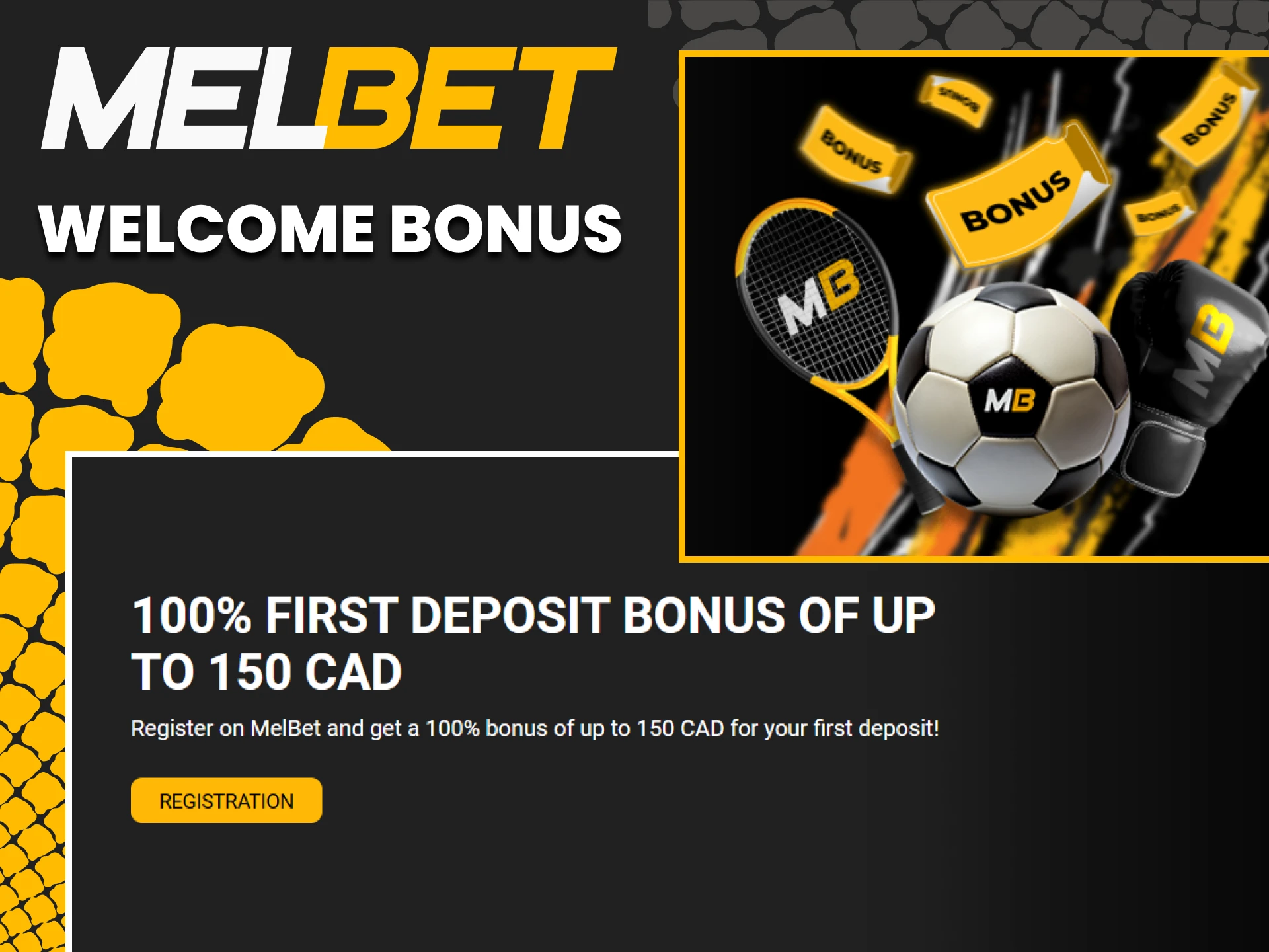 Get your welcome bonus from Melbet.